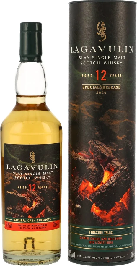 Lagavulin 12yo Fireside Tales Diageo Special Releases 2024 57.4% 200ml