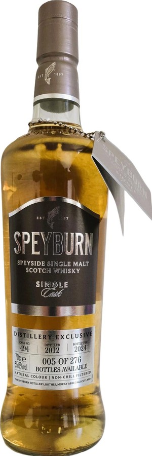 Speyburn 2012 Distillery only 55.6% 700ml