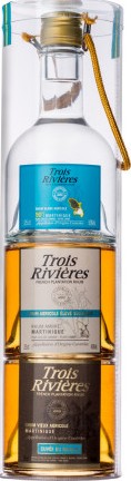 Trois Rivieres La Cascade Rhum Blanc & Ambre & Vieux Agricole Set 750ml