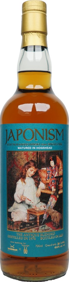 Japonism 1976 Sb Joint bottling with Shinanoya 49% 700ml