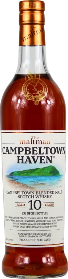 Campbeltown Haven 10yo MBl 53.8% 700ml