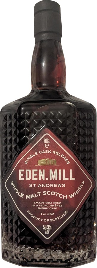 Eden Mill 2016 Single Cask Release Dietillery Exclusive 58.3% 700ml