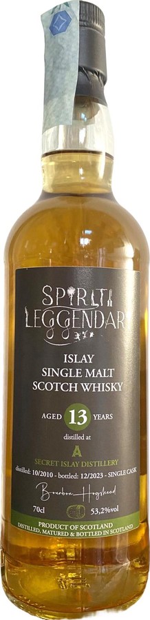 Secret Islay Distillery 2010 SpL Single Cask 53.2% 700ml