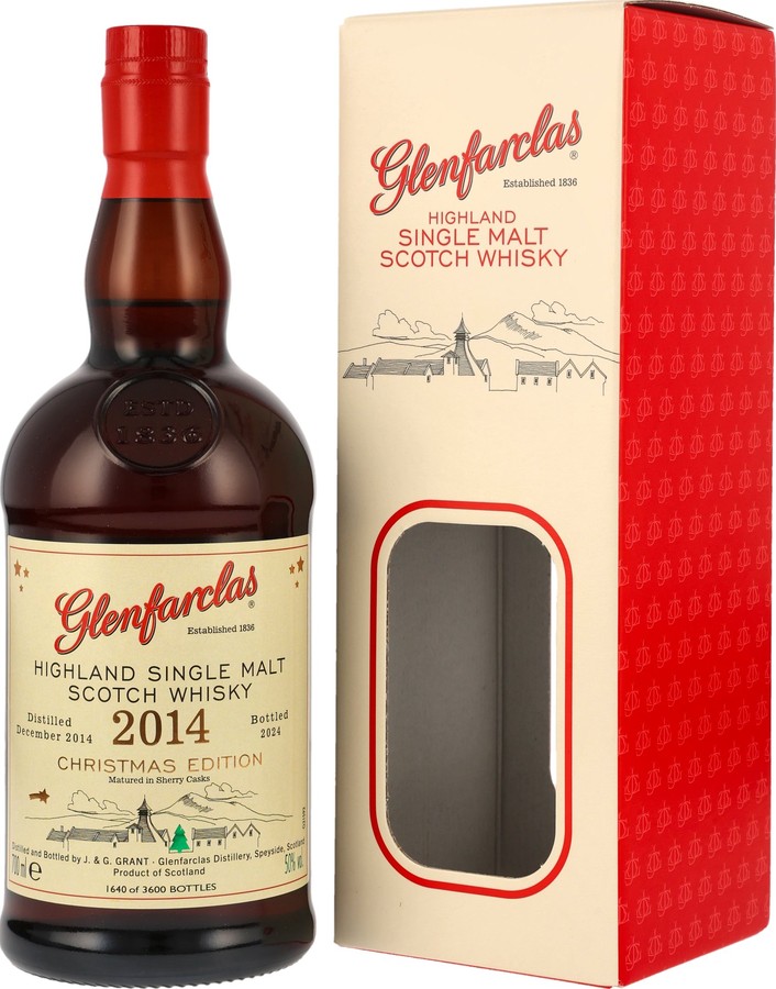 Glenfarclas 2014 Christmas Edition 2024 50% 700ml