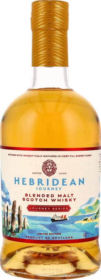 Hebridean Journey Blended Malt Scotch Whisky HL Journey Series Sherry Edition Limited Edition 50th Anniversary Hanseatische Weinhandelsgesellschaft 46% 700ml