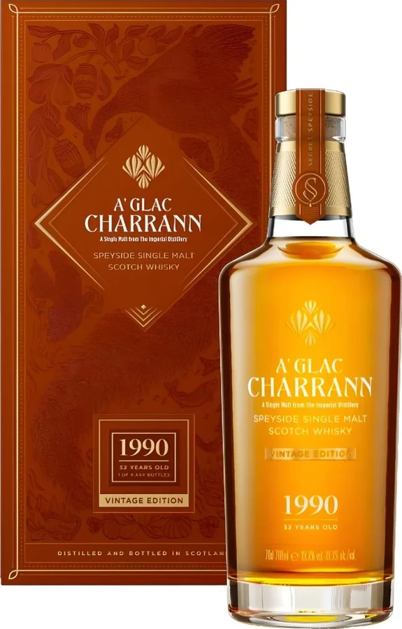 Imperial 1990 Secret Speyside Collection A'Glac Charrann 48.5% 700ml