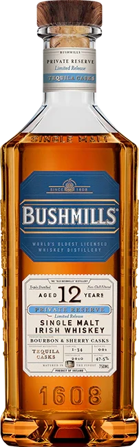 Bushmills 2010 Private Reserve Tequila Casks 47.5% 750ml