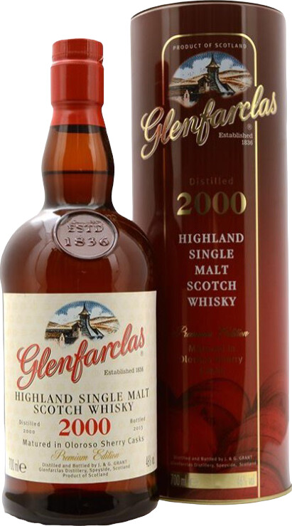 Glenfarclas 2000 Premium Edition Vintage Oloroso Sherry Casks 46% 700ml