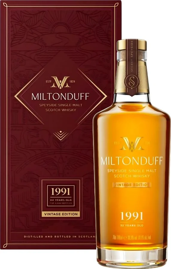 Miltonduff 1991 Secret Speyside Vintage Edition 43.8% 700ml