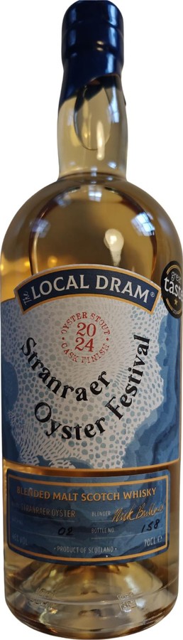 Blended Malt Scotch Whisky Stranraer Oyster Festival The Local Dram Stranraer Oyster Festival 46% 700ml