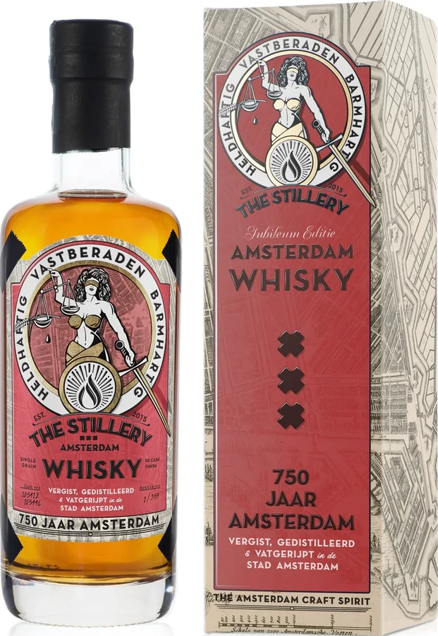 The Stillery Amsterdam Whisky Amsterdam 750 year 48% 500ml