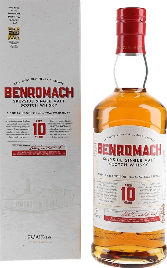 Benromach 10yo 43% 700ml