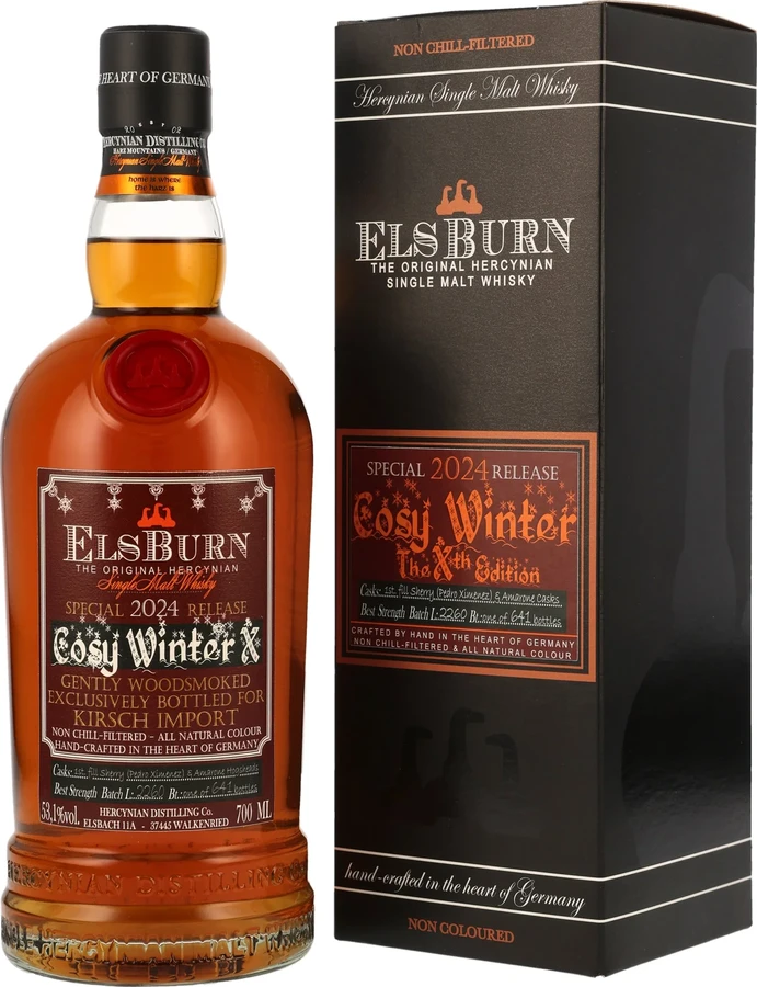 ElsBurn Cosy Winter X Special 2024 Release Kirsch Import 53.1% 700ml