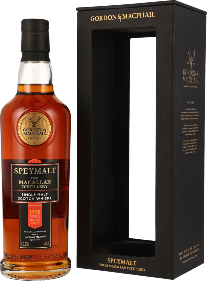 Macallan 1998 GM Speymalt 53.2% 700ml