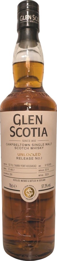 Glen Scotia 2014 Unlocked Release No 1 57.3% 700ml