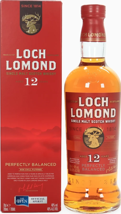 Loch Lomond 12yo Perfectly Balanced 46% 700ml