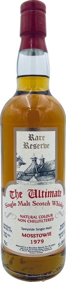 Mosstowie 1979 vW The Ultimate Rare Reserve 51.8% 700ml