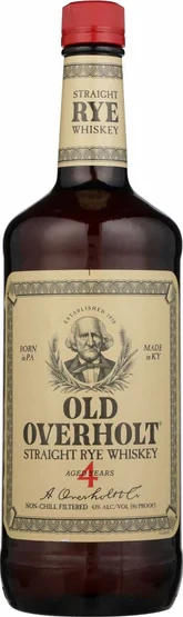 Old Overholt 4yo Straight Rye Whisky 43% 750ml