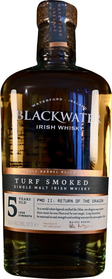 Blackwater 2019 PMD II: Return of the Dragon Single Barrel Release 59.2% 500ml