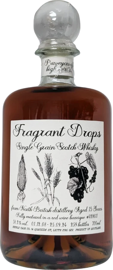 North British 2008 KCC Fragrant Drops 58.2% 700ml