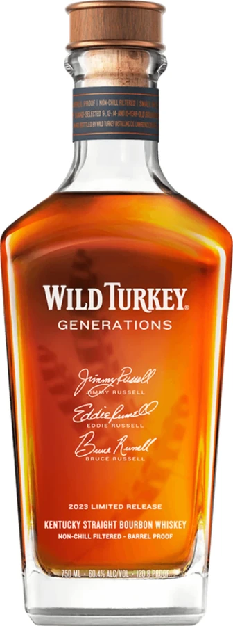 Wild Turkey Generations 60.4% 750ml