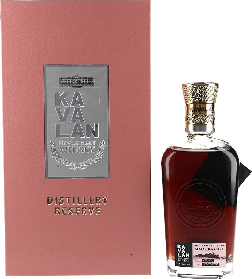 Kavalan Madeira Cask Matured Distillery Reserve Distillery Exclusive 57.8% 300ml