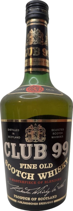 Club 99 25yo Fine Old Scotch Whisky Bruder Kleinoscheg Graz 43% 700ml