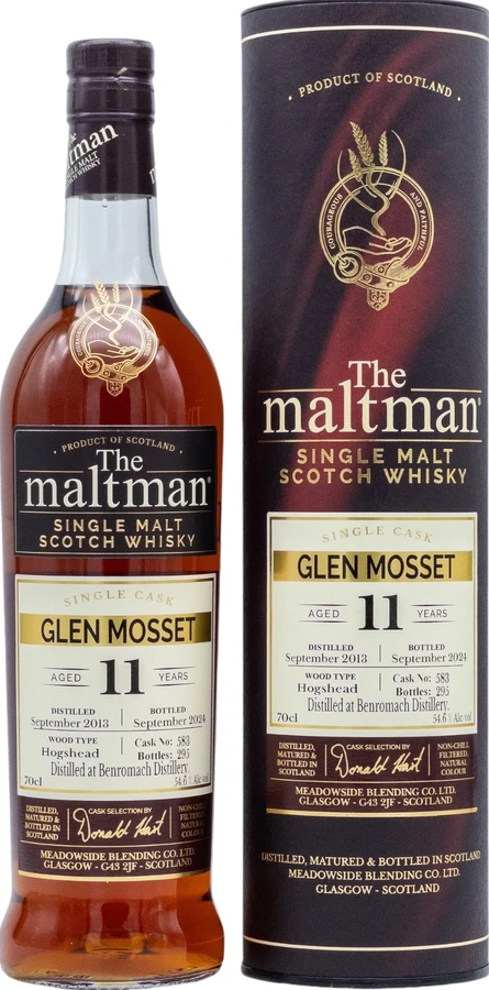 Glen Mosset 2013 MBl The Maltman 54.6% 700ml