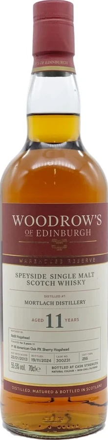 Mortlach 2013 WroE Warehouse Reserve 55.5% 700ml