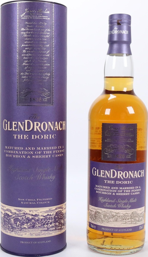 Glendronach The Doric Bourbon & Sherry Casks Taiwan Exclusive 50% 700ml