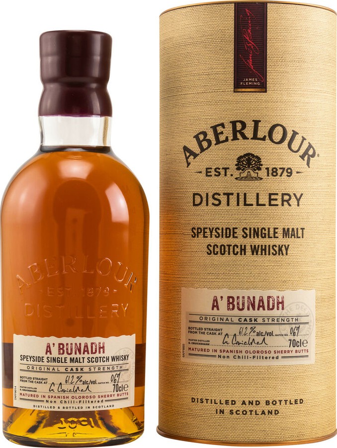 Aberlour A'bunadh batch #69 Oloroso Sherry Butts 61.2% 700ml