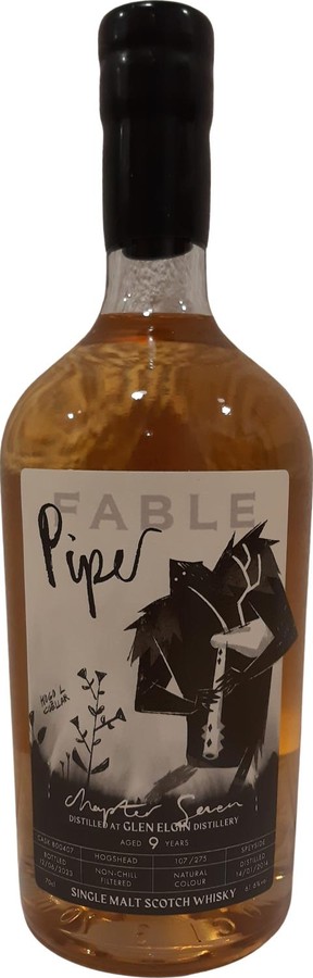 Glen Elgin 2014 PSL Fable Whisky Chapter Seven 61.6% 700ml