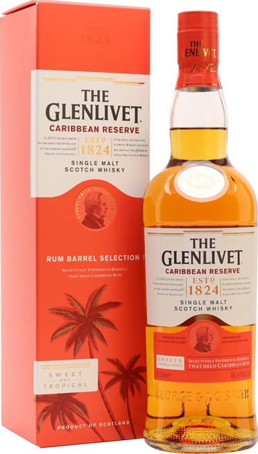 Glenlivet Caribbean Reserve 40% 700ml