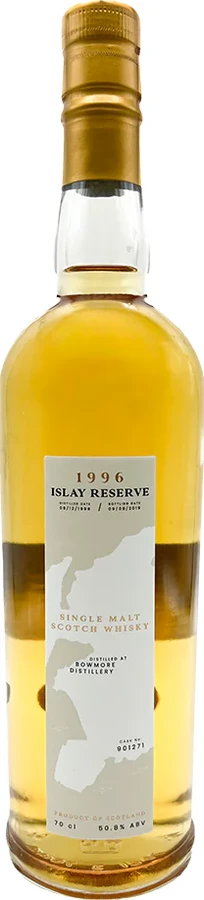 Bowmore 1996 AdWS Islay Reserve 50.8% 700ml