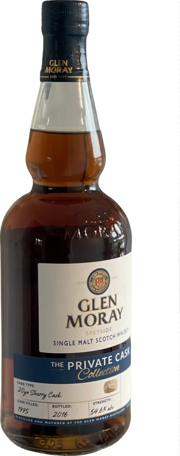 Glen Moray 1995 The Private Cask Collection Distillery Exclusive 54.6% 700ml