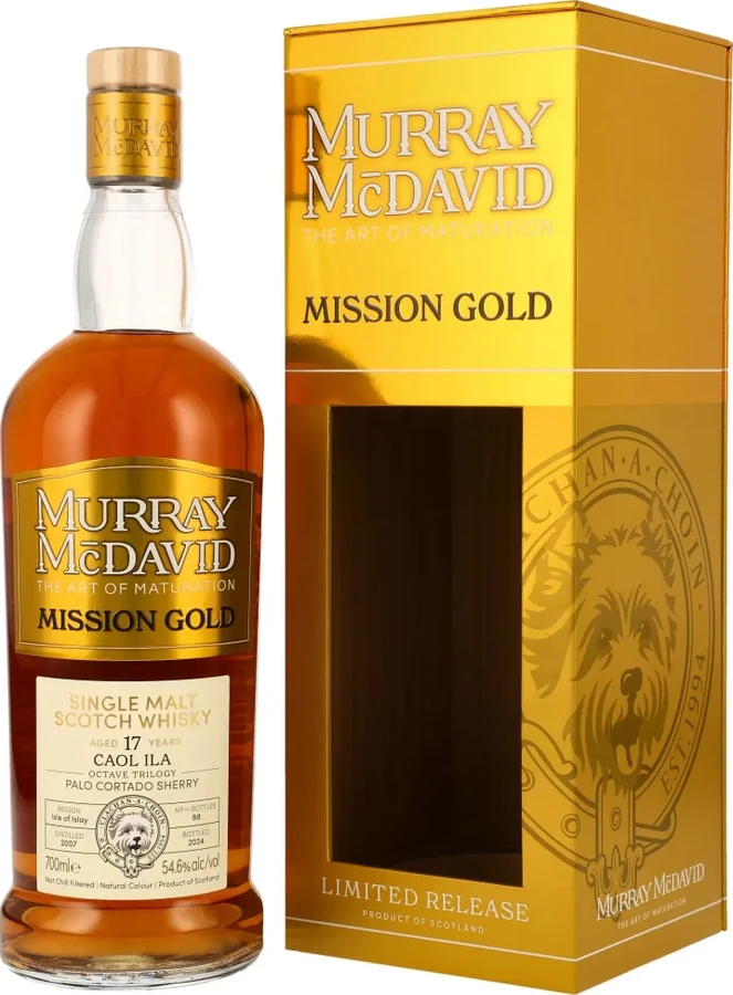 Caol Ila 2007 MM Mission Gold 54.6% 700ml