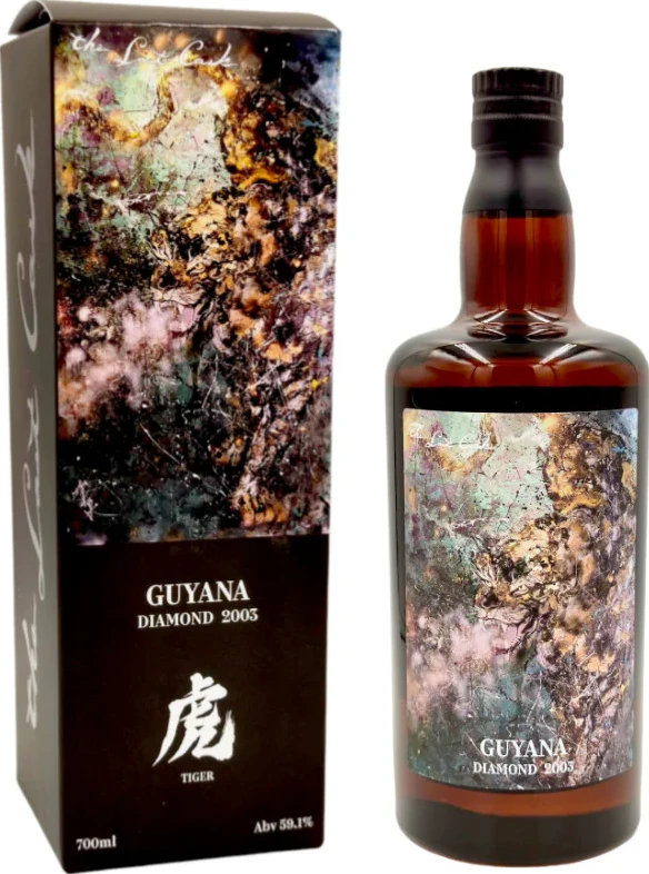 Distilia 2003 Diamond Guyana Tiger The Last Cask 19yo 59.1% 700ml