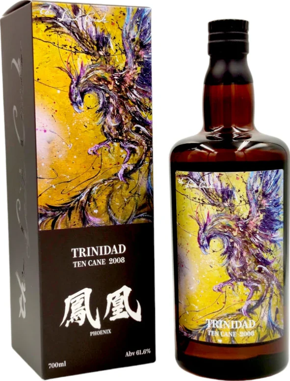 Distilia 2008 Ten Cane Trinidad Phoenix The Last Cask 15yo 61.6% 700ml