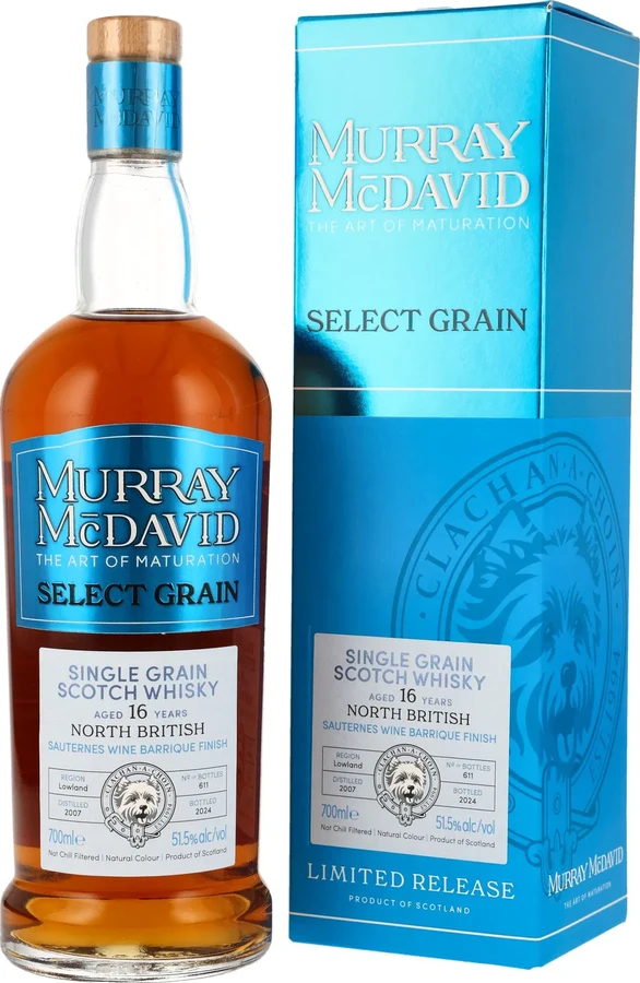 North British 2007 MM The Art of Maturation Select Grain 51.5% 700ml