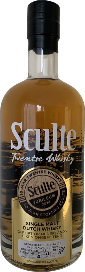 Sculte 10yo Twentse Whisky Jubileumeditie 2024 51% 500ml