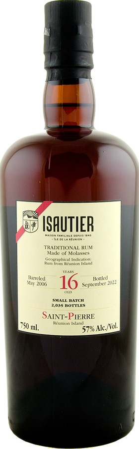 Velier 2006 Isautier 16yo 57% 750ml