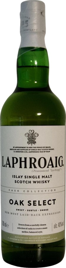 Laphroaig Oak Select Cask Collection 40% 700ml