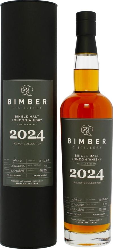 Bimber Legacy Collection 2024 Legacy Collection Legacy founder members 57.7% 700ml