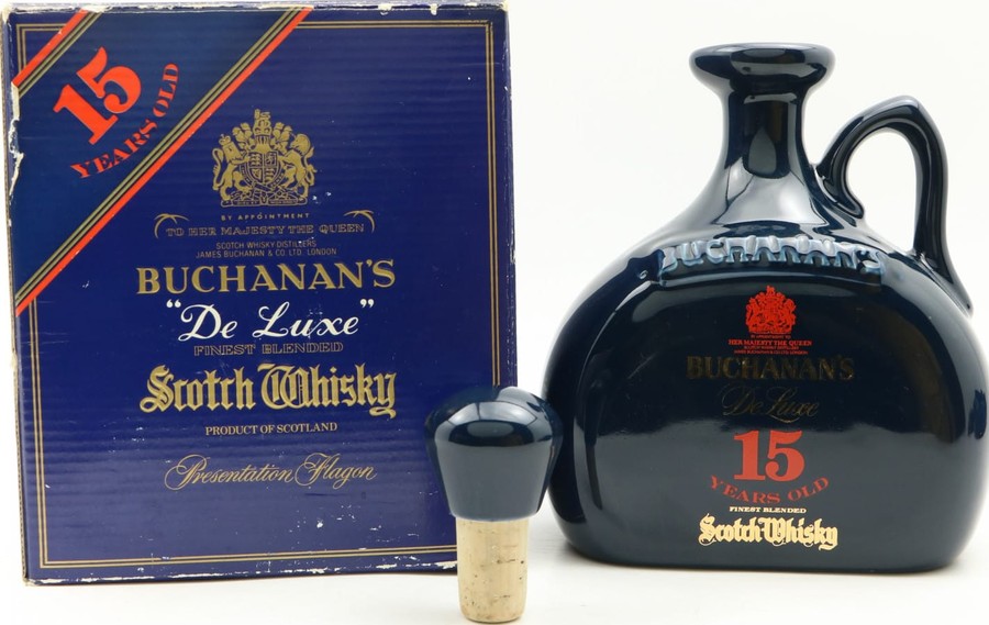 Buchanan's 15yo De-Luxe Scotch Whisky Barone Amerigo Sagna & Figli S.p.A. Torino 43% 750ml