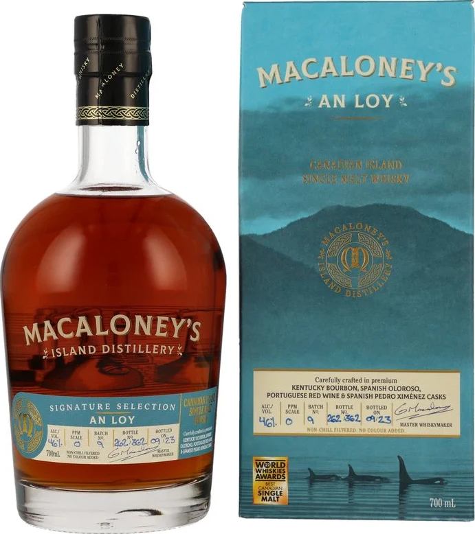 Macaloney's An Loy Signature Selection 46% 700ml