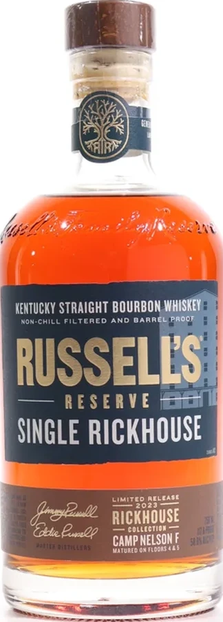 Russell's Reserve Single Rickhouse Limited Release Single Rickhouse 58.8% 750ml