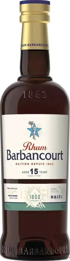 Barbancourt Reserve du domaine 15yo Bar 1802 46.7% 750ml