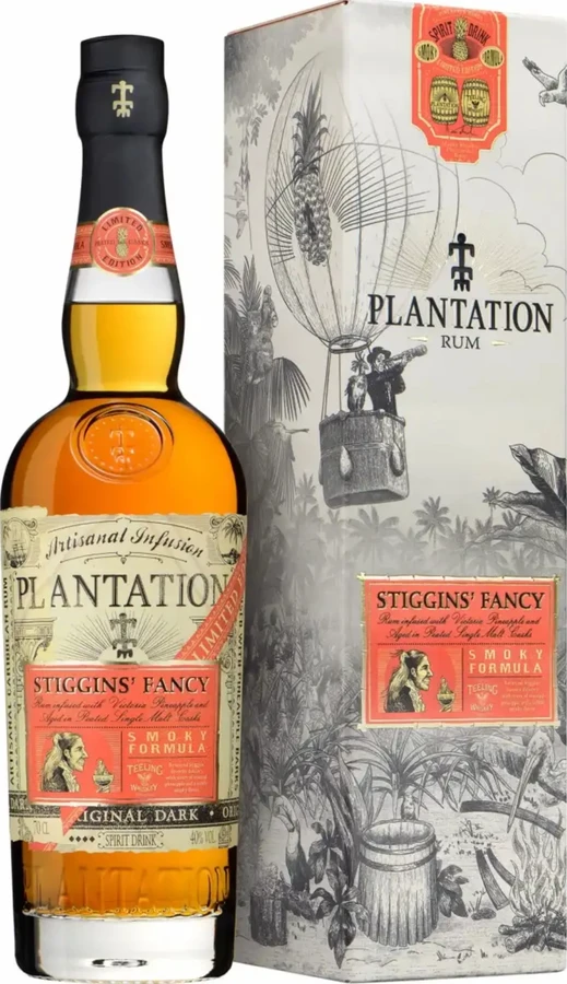 Plantation Stiggins Fancy Smoky Formula 40% 750ml