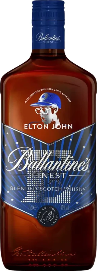 Ballantine's Finest True Music Icons Elton John 40% 700ml