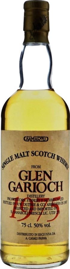 Glen Garioch 1975 Sa R.W. Duthie for Samaroli A. Casali Parma 50% 700ml